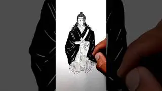 drawing kenjaku easy #drawing #art #jujutsukaisen