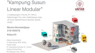 Kampung Susun Linear Modular