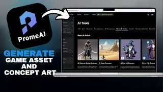 How to CREATE AI-Generated Game Assets & Concept Art with Prome AI in SECONDS!