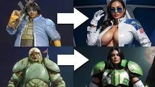 Making Concord's Characters Sexy With AI