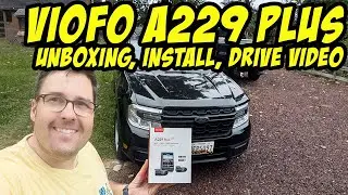 Installing the Viofo A229 Dashcam in My Ford Maverick! Unbox, Install & Epic Test Drive Footage!