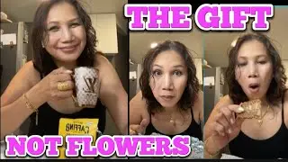I RECIEVED SURPRISED GIFT 🎁 I'M EXPECTING FLOWERS 💐 BUT NOT |VeronicaTerry Dear #gift #cake #coffee