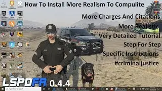 How To Install More Realism To Your Compulite. Charges And Citations.