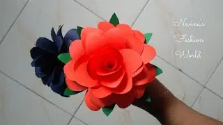Flower making video | Paper flower making | 