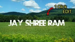 Viral Name Photo Editing | Urban Jungle Font Photo Editing | How to Edit Name Art Photo Editing 🥰