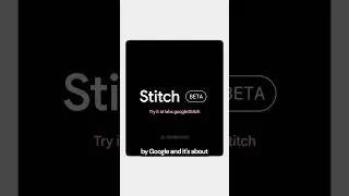 App UI in 47 seconds with Google Stitch 🤯 No coding needed! Currently free ✨ 