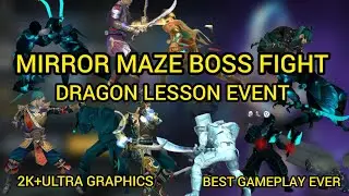 MIRROR MAZE| BOSS FIGHT| DRAGON LESSON EVENT| SHADOW FIGHT 3