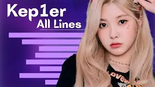 Kep1er - All Lines (From Girls Planet to Kep1going on) [LINE EVOLUTION]