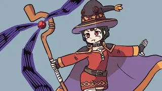 Megumin goes BOOM BOOM (fan animation)