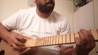 Home Made Guitar. Humming Run To You by Bryan Adams