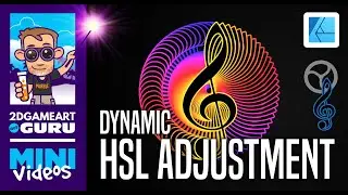 Affinity Designer Mini Tutorial - Setting up Dynamic HSL Colour Adjustment