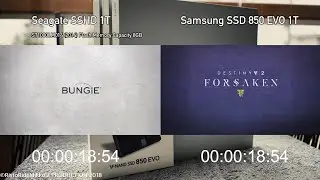 PS4 PRO Samsung SSD 850 EVO 1T Speed Test Sep 2018 Destiny 2 - God of War - Battlefield 1