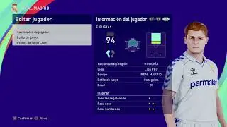 Ferenc Puskás - PES Clasico (Face, Body& Stats)