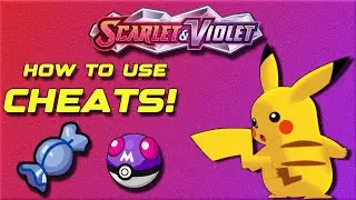 How to Use Cheats in Pokémon Scarlet & Violet on Switch Emulator YuzuRyujinx Guide