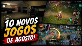 🔥 TOP 10 Novos Jogos Mobile de Agosto 2026!