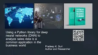 Using a Python library for deep neural networks DNN to analyze sales data