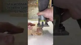 New webinar series: https://canadianwoodworking.com/news/behind-the-bench-webinar-series-on-routers/