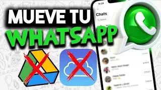 MUEVE tu Whatsapp a otro CELULAR SIN Google Drive NI ICloud
