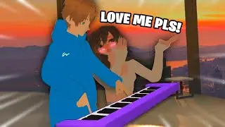 E-girls LOVE My Piano! 😍 (VR Piano Trolling #21)