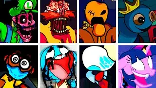 I HATE YOU V2 but Every Turn a Different Character Sings🎙 (FNF I Hate You V2 but Everyone Sings It)