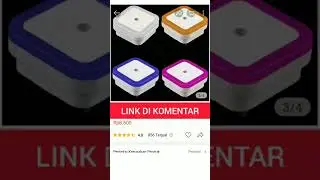 Lampu Tidur Kotak