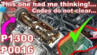 Ford KA 1.2 engine light flashing after sump replacement... Really? Fault finding and repair.