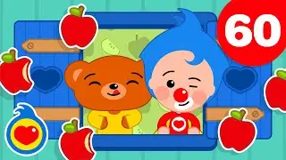Вижу, вижу разноцветные окна #1 | Детские обучающие видеофильмы (+60 мин) | Плим Плим