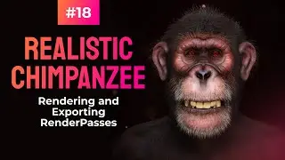 Master Zbrush: Realistic Chimpanzee Creation - Rendering and Exporting Render Passes