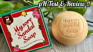 Mysore Sandal Soap Review | Mysore Sandal Soap PH Test | Is Mysore Sandal Soap good to buy ??