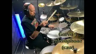 GoPro Microphone on the drums