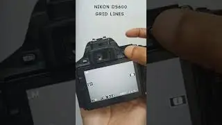 Nikon D5600 Grid Lines 