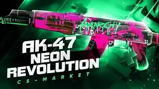 AK-47 | Neon Revolution (AK-47 | Неоновая Революция) — обзор CS2