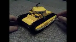 Т-35-1 танк из lego (самоделка)
