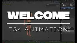 The Sims 4 | Welcome Animation ✦ My First Blender Animation