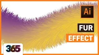 Fur Effect | Illustrator CC Tutorial 