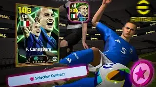 🔥 FULL GAMEPLAY OF CANAVARO ON EFOOTBALL 2025 MOBILE | IS IT WORTH USING? 🔥