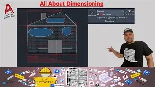 AutoCAD Dimensions Explained | Full Dimension Panel Walkthrough + QC Tools | BIM-VDC Tutorial