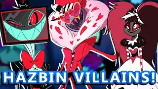 Who Are The Three Vs? Vox, Velvet, and Valentino from Hazbin Hotel Explained!