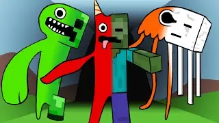 GARTEN OF BANBAN Becomes MINECRAFT!?! (Cartoon Animation)