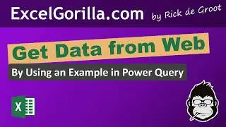 Get Data From Web Using an Example Column in Power Query