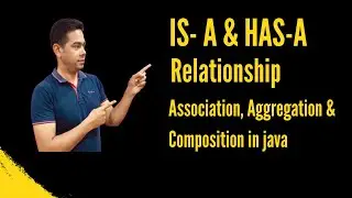 IS-A & HAS-A Relationship, Association, Aggregation and Composition in java