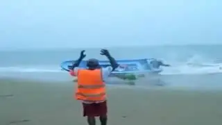 Классно причалил!