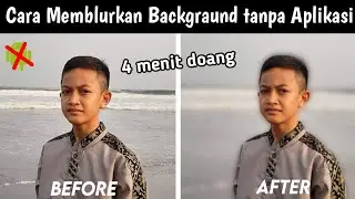 How to Change Photo Background to Blur Without Additional Applications on Android,