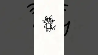 кот в очках(анимация) 