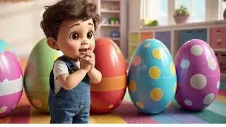 🎉 Egg Surprise Song for Kids  Color & Toy Reveal  Learn Colors with Max! #kids #kidsvideo #kidssong