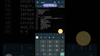 Python Turtle Ninza Graphics Art-252 | Coding Status 