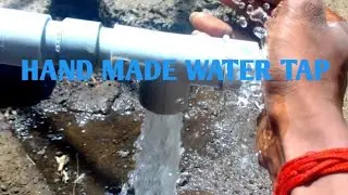 How to make a push tap/valve at home /secret  tap #diy#pvchack