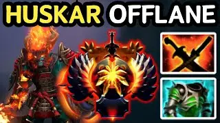 🔥 FIRE MADNESS — HUSKAR OFFLANE 🔥 DOTA 2