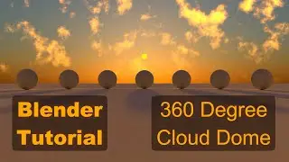 Blender Tutorial: Cloud Dome