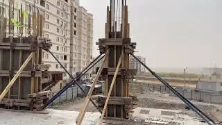 Этап строительства в ЖД «Асанбай Ордо» 1-октября 2021-года